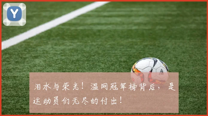 泪水与荣光！温网冠军榜背后，是运动员们无尽的付出！